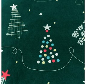 PrzytulneMieszkanie.pl PrzytulneMieszkanie.pl Pościel z mikrofibry CHRISTMAS DRIFT zielone Rozmiar pościeli: 70 x 90 cm | 140 x 200 cm