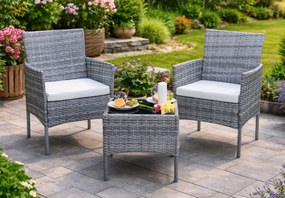 Mały zestaw mebli ogrodowych Sano