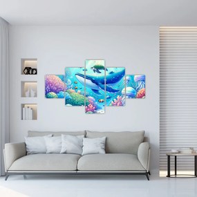 Obraz – Podwodny świat (125x70 cm)
