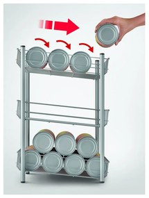 3-poziomowy organizer kuchenny - Metaltex