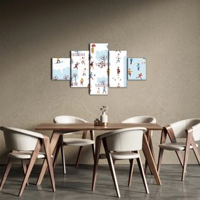 Obraz - Wesołej zimy (125x70 cm)