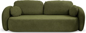 Masseno Sofa AMICO z funkcją spania i pojemnikiem na pościel - Zielony - ARAGON 39