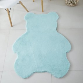 Dywan pluszowy dziecięcy Caty misio miętowy 80 cm x 100 cm