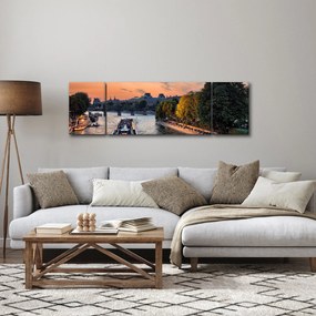 Obraz - statek na rejsie widokowym (170x50 cm)