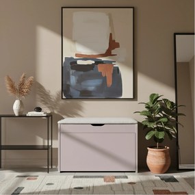 Szafka na buty z siedziskiem i wysuwanymi półkami VAULT, 57 x 30 x 53 cm