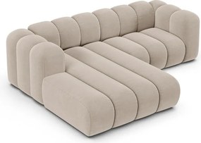 Beżowy narożnik (lewostronny) Lupine – Micadoni Home