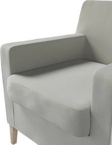 Pokrowiec na fotel Karlstad kolor zielony tkanina welwetowa