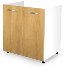 Szafka pod zlew 80 VENTO DK-80/82 dąb HALMAR