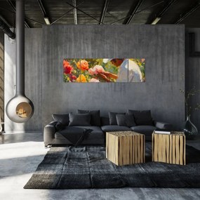 Obraz - Ogrodnik (170x50 cm)