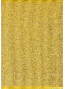 Żółty dywan odpowiedni na zewnątrz 100x70 cm Neve – Narma