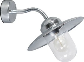 Inteligentna lampa ścienna zewnętrzna cynkowa IP44 z Wi-Fi A60 - Munich