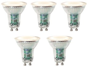 Zestaw 5 żarówek LED GU10 z czujnikiem zmierzchu 3W 200 lm 2700K