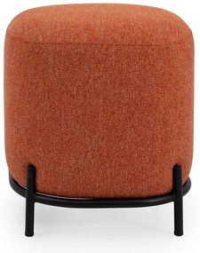 Koralowy puf Tenzo Harry, ø 42 cm