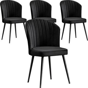 Zestaw krzeseł (4 części)