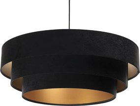 Lampa wisząca TRIO czarna/złota