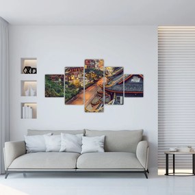 Obraz - Qintai Road, Chengdu, Chiny (125x70 cm)