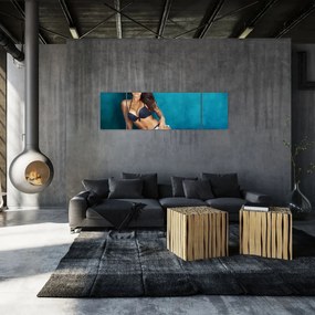 Obraz - Pozowanie kobiet (170x50 cm)