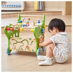 Viga drewniany pchacz edukacyjny krokodylek 12w1