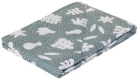 Pościel bawełniana SUNSHINE, monstera, 140 x 200 cm