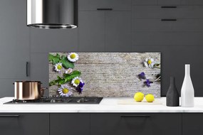 Panel nad blat kuchenny Urok Polnej Stokrotki