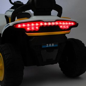 Baby Mix Elektryczny quad dla dzieci Strong 4 x 4, żółty