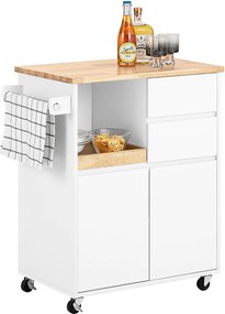 SoBuy Wózek kuchenny FKW123-WN