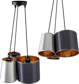 Lampa sufitowa nowoczesna APP971-3cp Mix kolorów