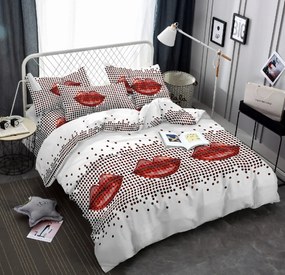 PrzytulneMieszkanie.pl PrzytulneMieszkanie.pl Pościel z mikrofibry LIPSY białe Rozmiar pościeli: 70 x 80 cm | 140 x 200 cm