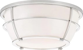 Quoizel QZ-CHANCE-F-PC - Łazienkowa lampa sufitowa CHANCE 2xE27/60W/230V IP44