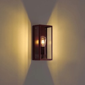 Klasyczny kinkiet zewnętrzny czerwony IP44 - Rotterdam