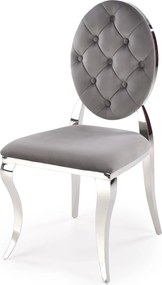 Stylizowane krzesło z pikowaniem K555 Halmar