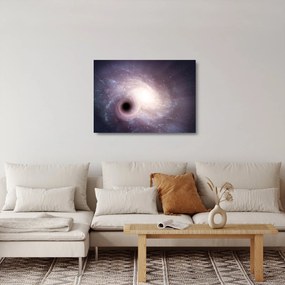 Obraz na szkle - Galaktyki spiralne (70x50 cm)