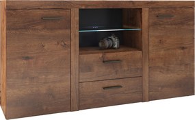 Komoda RITMO 156 cm do Salonu Sypialni Odcienie brązu