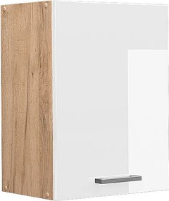 Szafka ścienna biały wysoki połysk 45x31x60 r-line