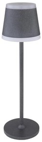 Globo 58433G - LED lampa stołowa RIDLEY LED/4,6W/3,7V 3000K szara, ściemnialna