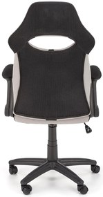 Szary Fotel Tapicerowany Obrotowy P1-R40