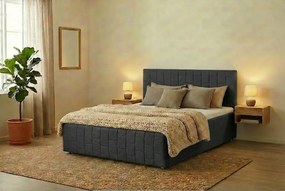 Łóżko OTTO 180x200 cm Szary Bez materaca