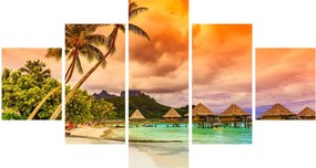Obraz - Bora Bora Island (125x70 cm)