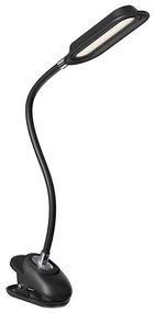 Immax 08998L - LED+CCT ściemniana lampa stołowa z klipsem CLIP 7,5W/230V czarna