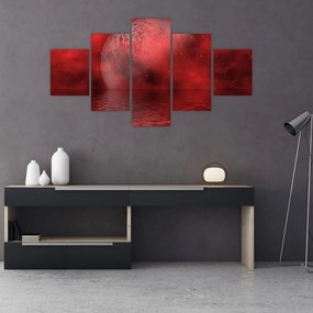 Obraz - Księżyc na powierzchni (125x70 cm)