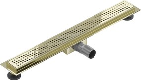 Mexen Flat M08 odpływ liniowy 50 cm, złoty - 1525050-15