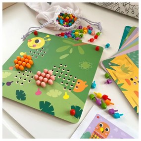 Tooky toy układanka z pinezkami kołki wpinaczka