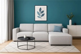 Narożnik modułowy Cursal A prawy – sofa narożna 284 x 166 cm,jasno szary Raven 6, nowoczesny design