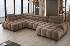 Narożnik BULL XL Lewostronny z elektryczną funkcją regulacji tkanina Salvador 03 WERSAL