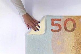 Dywanik łazienkowy antypoślizgowy Dywanik łazienkowy antypoślizgowy Euro Pieniądze