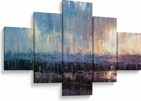 Obraz - Abstrakcja (125x70 cm)