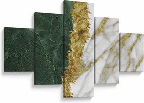 Obraz - Zielony marmur N⁰1 (125x70 cm)