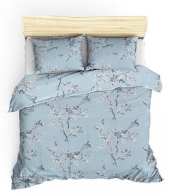Niebieska pościel dwuosobowa z bawełny renforcé 240x220 cm Chicory – Mijolnir