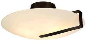 Searchlight 73990-3BK - Lampa sufitowa SUNDIAL 3xE27/40W/230V czarna