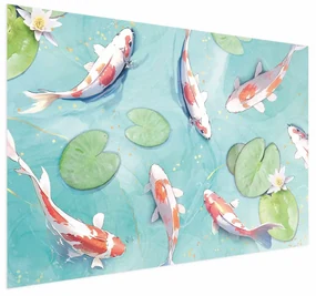 Plakat Staw w Japonii 60x40 cm bez ramy bez marginesu ARTGEIST B